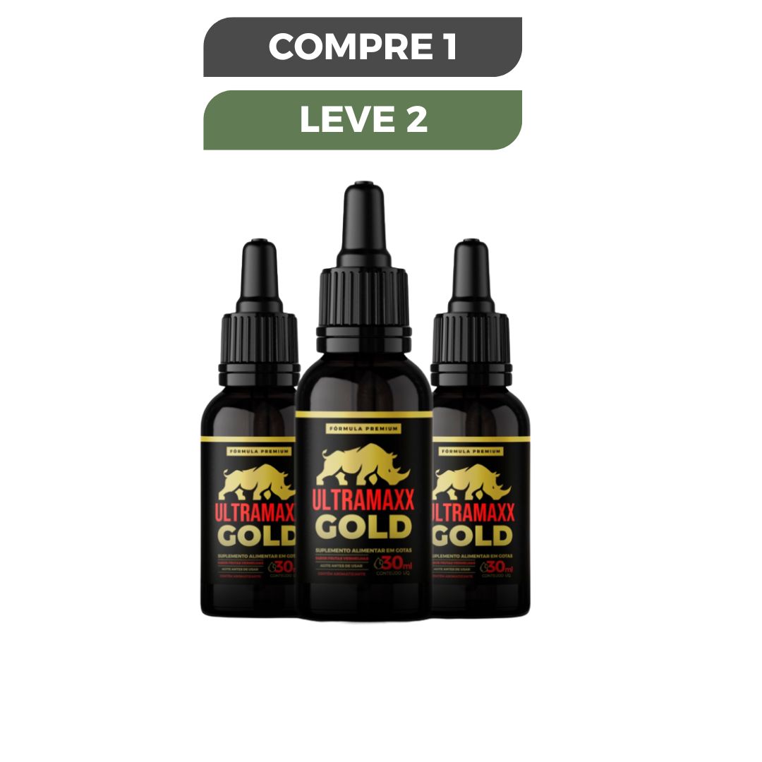 Ultramaxx Gold: Vitalidade e Energia em Cada Gota