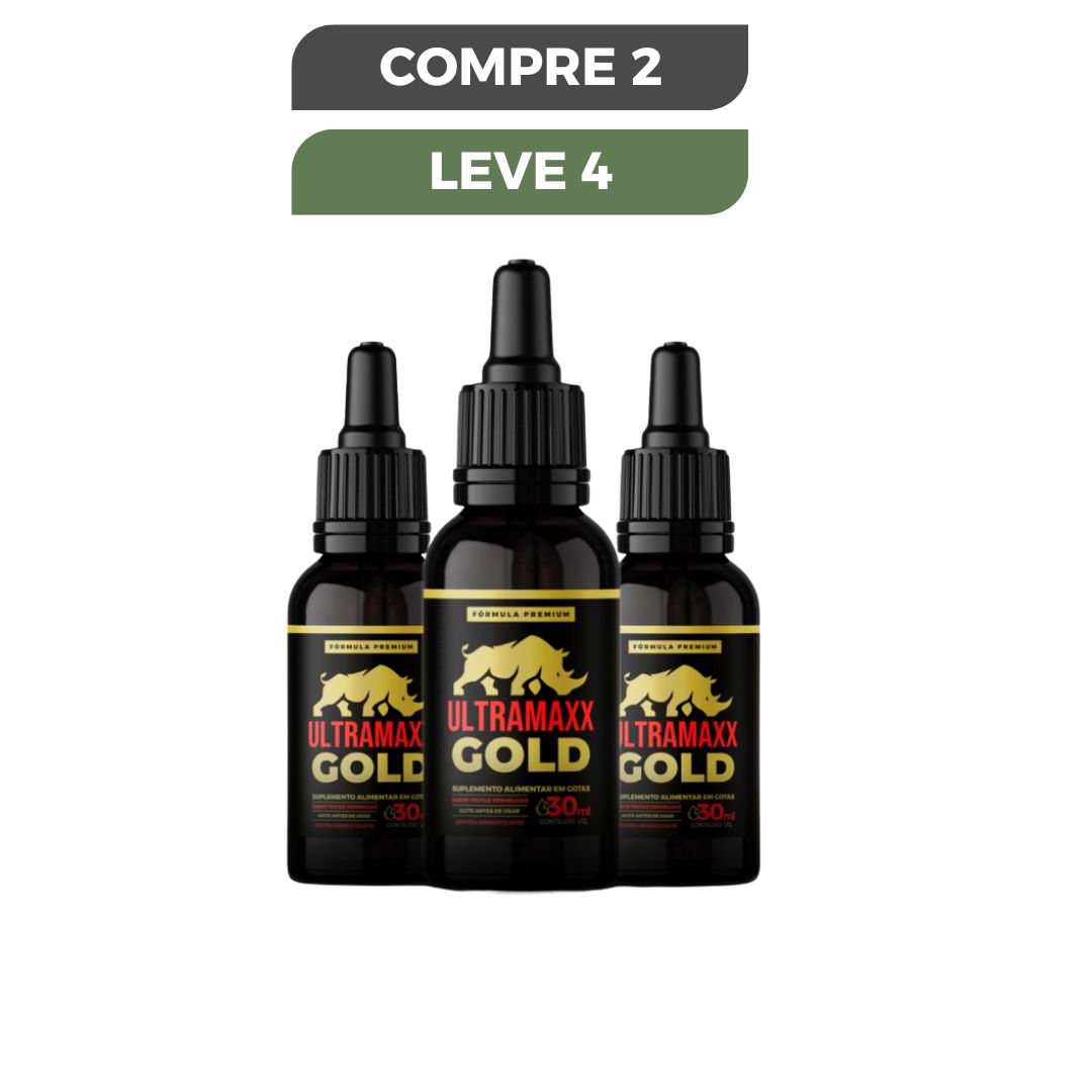 Ultramaxx Gold: Vitalidade e Energia em Cada Gota